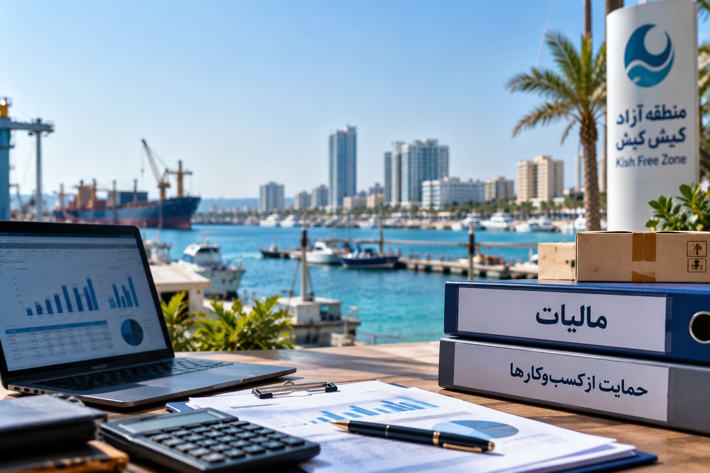بسته پنج‌گانه حمایت مالیاتی از کسب‌وکارهای کیش