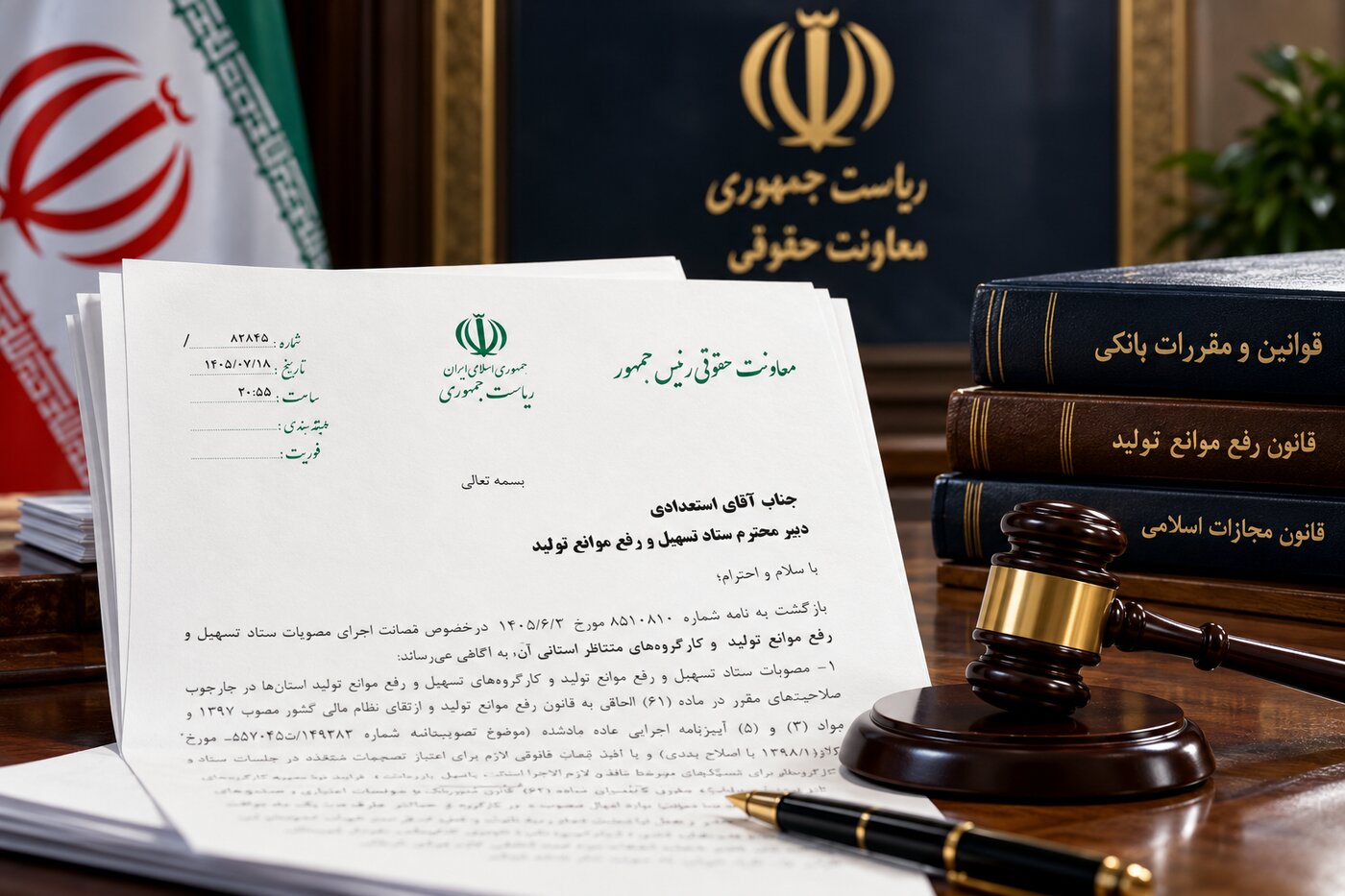 مصوبات ستاد تسهیل برای بانک‌ها لازم‌الاجراست/ تعیین تکلیف اختلافات بانکی در معاونت حقوقی رئیس‌جمهور